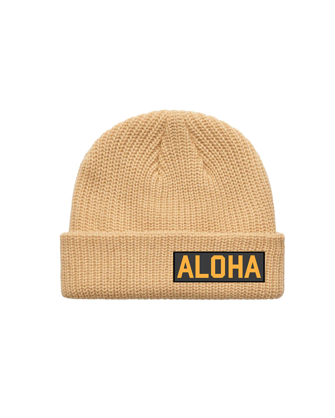 Aloha Watchcap Beanie - Tan