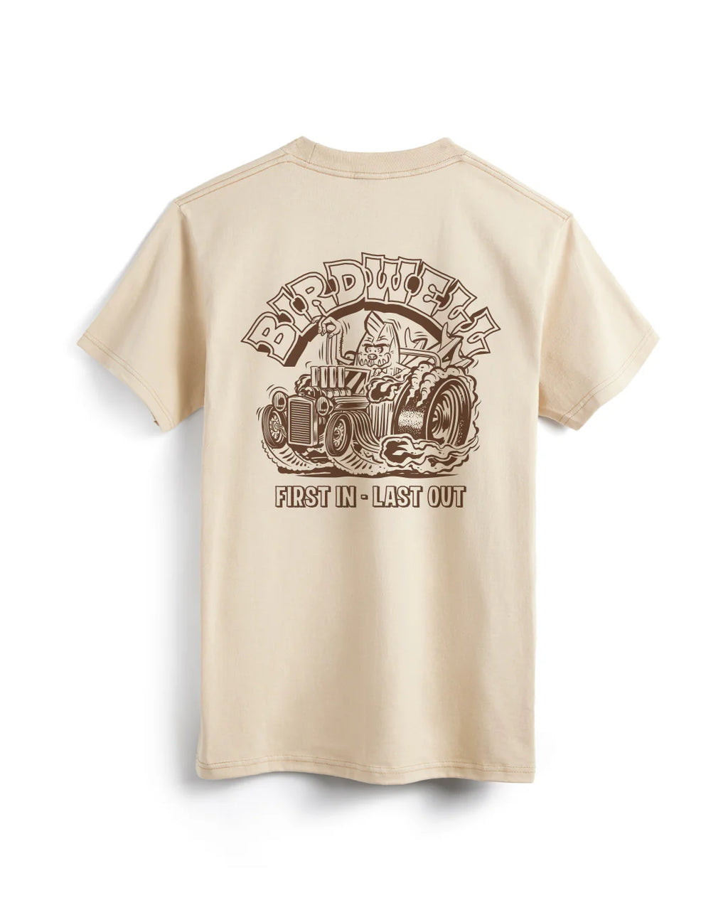 Rat Rod Birdie T-Shirt - Sand