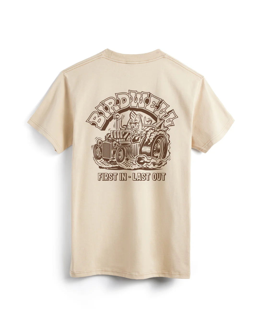 Rat Rod Birdie T-Shirt - Sand
