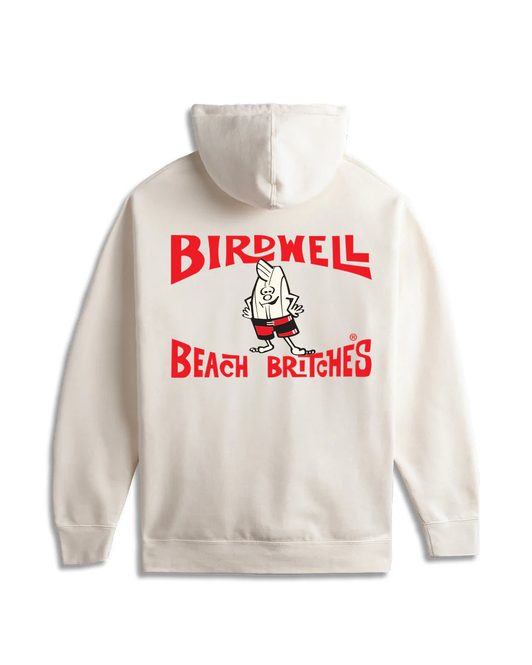License Plate Hoodie - Bone