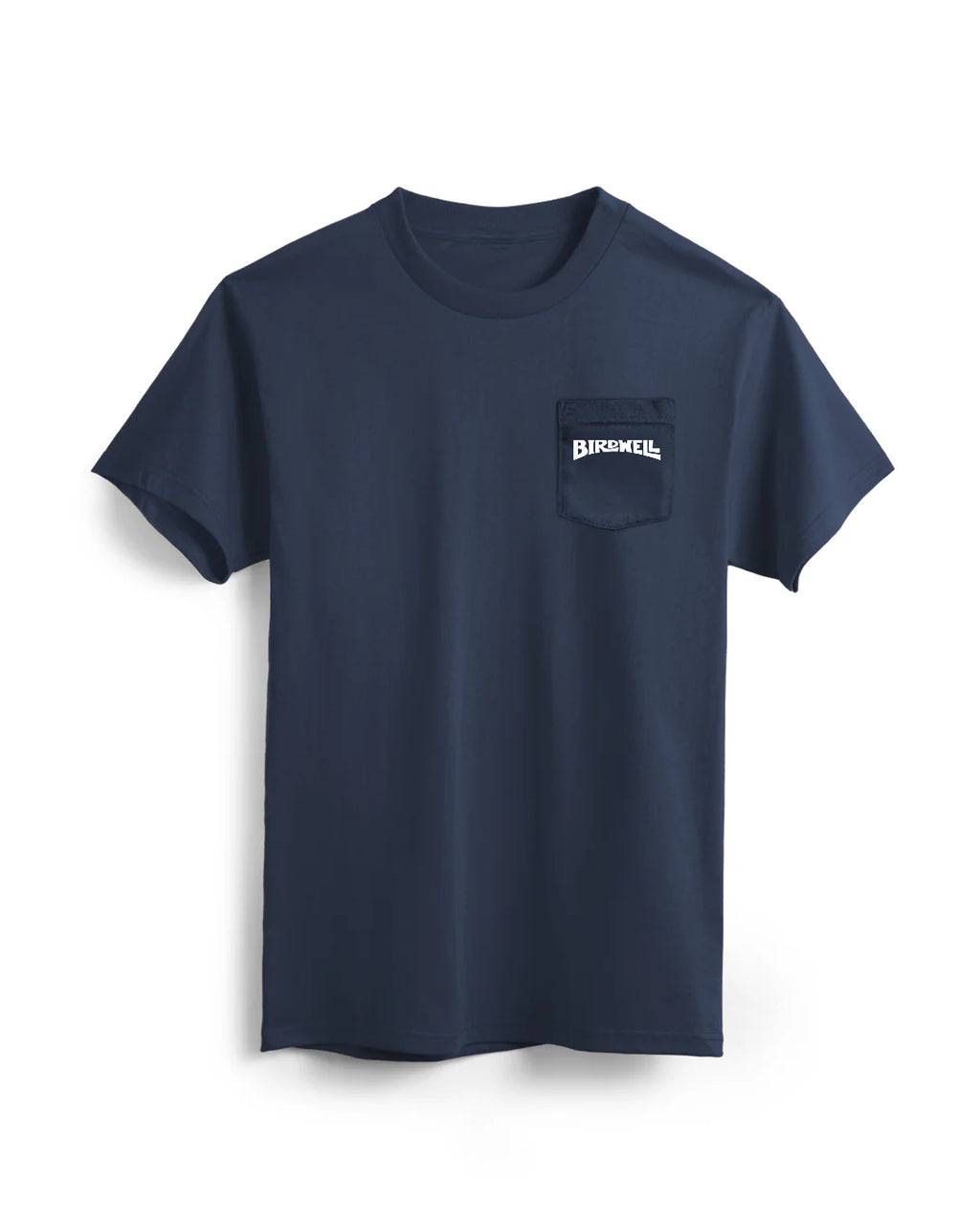 Wordmark Lockup Pocket T-Shirt - Navy