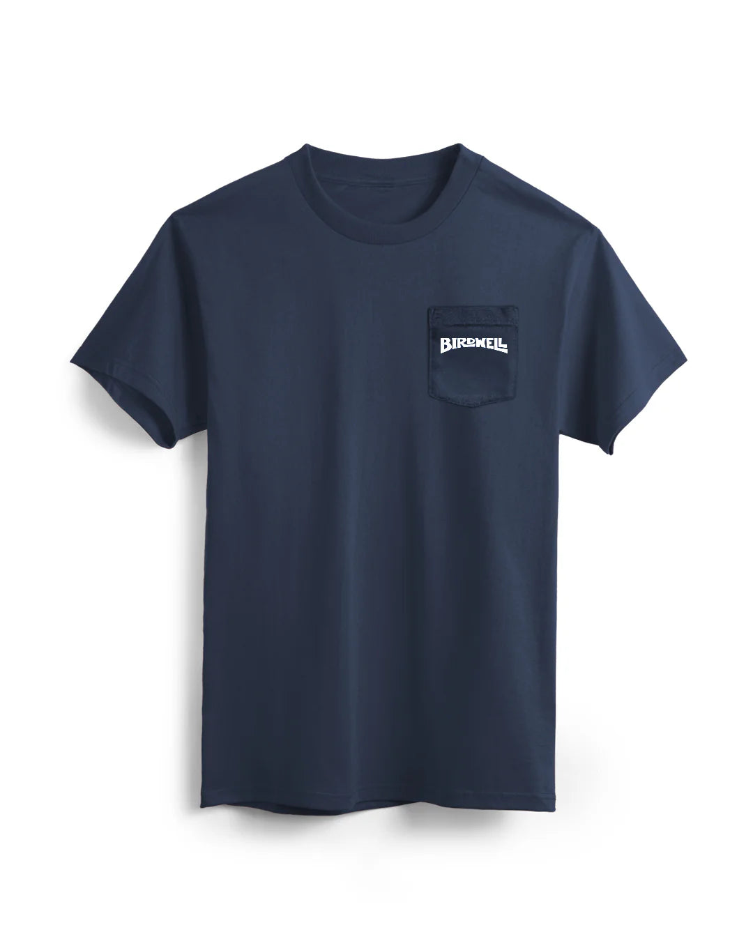 Wordmark Lockup Pocket T-Shirt - Navy