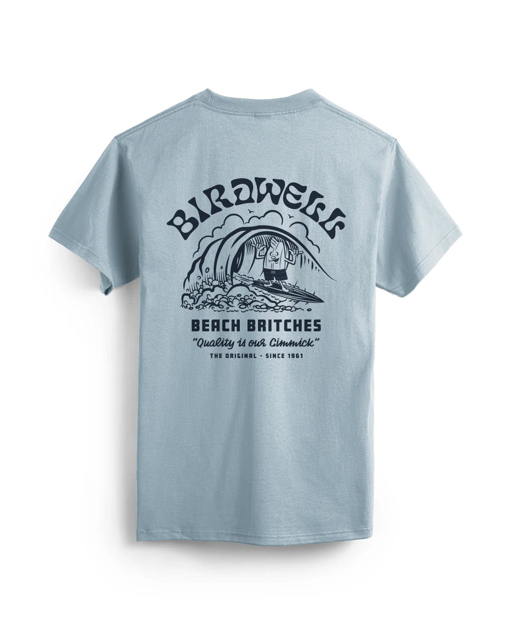Surfin' Birdie T-Shirt - Light Blue