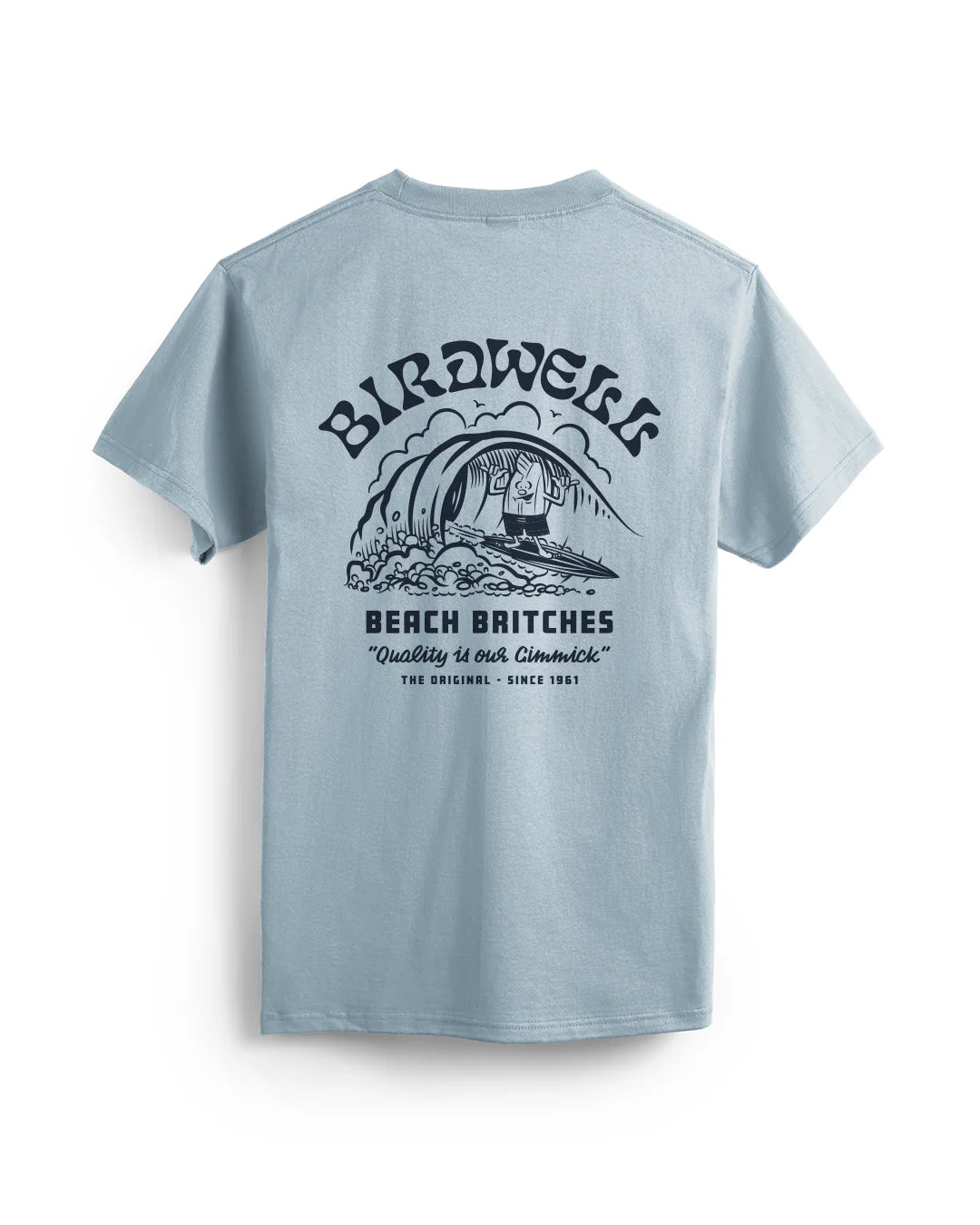 Surfin' Birdie T-Shirt - Light Blue