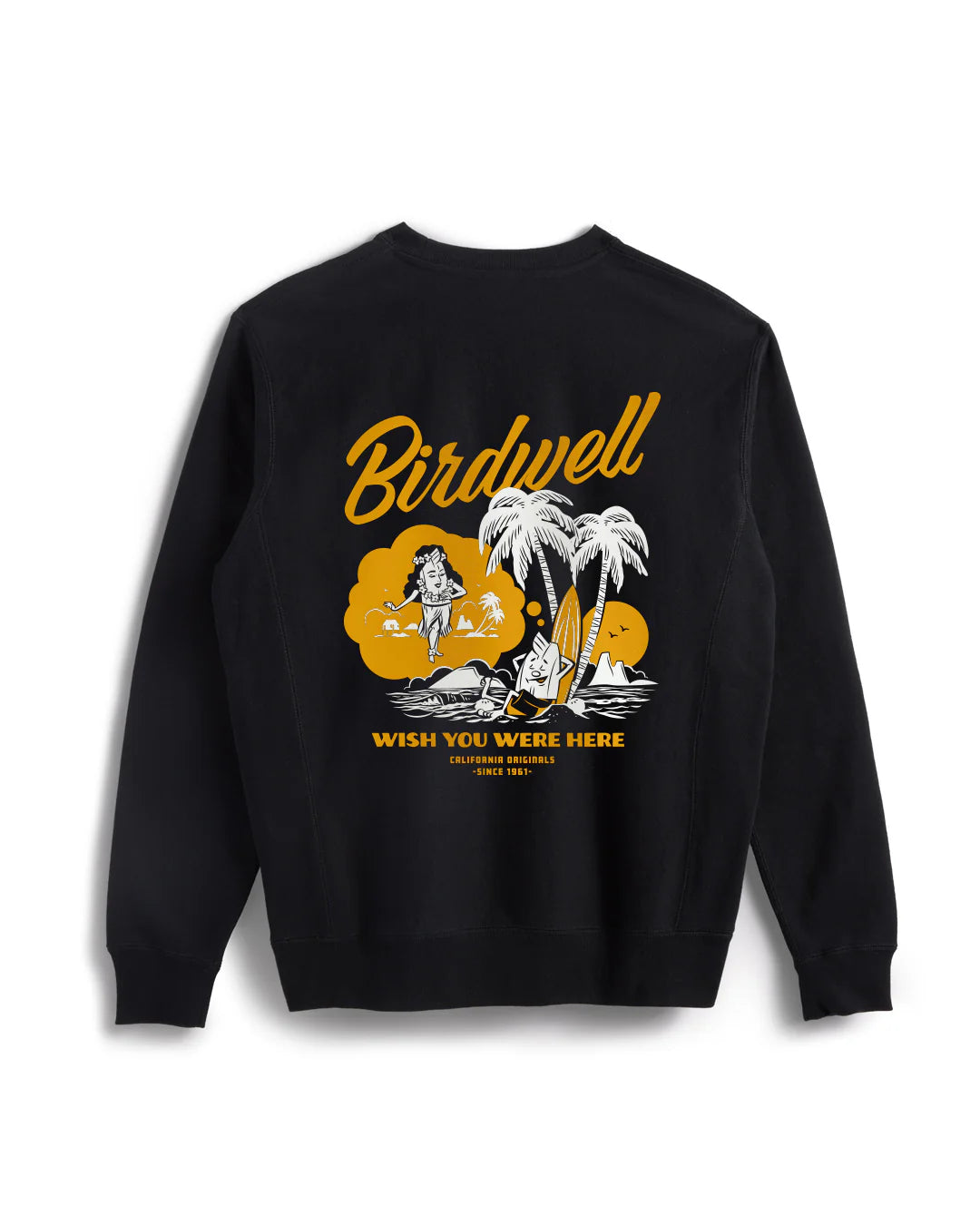 Daydreamin' Birdie Sweatshirt - Black