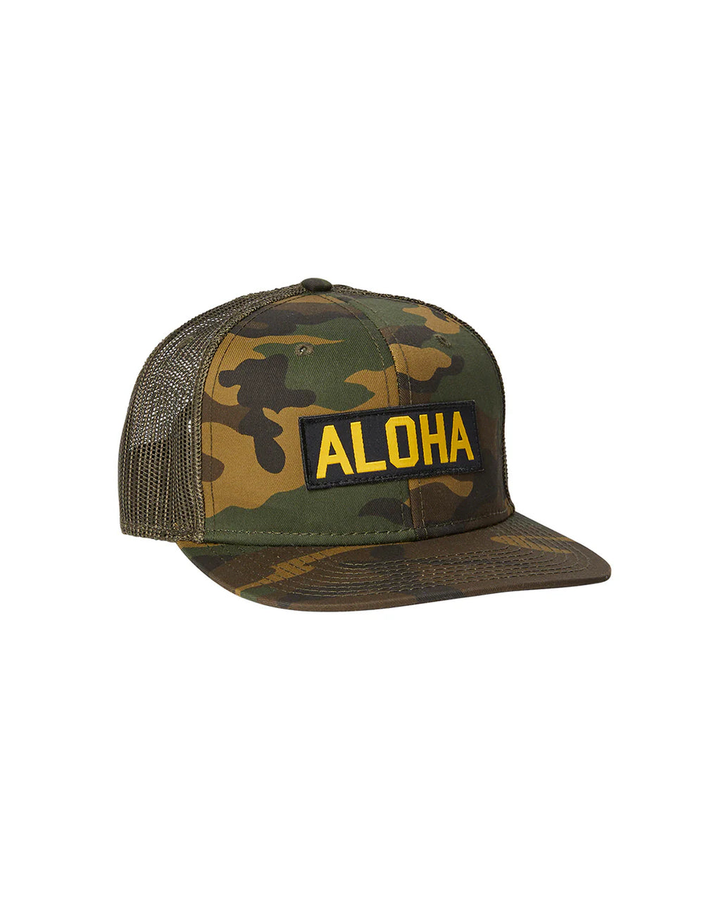 Aloha Hat - Woodland Camo