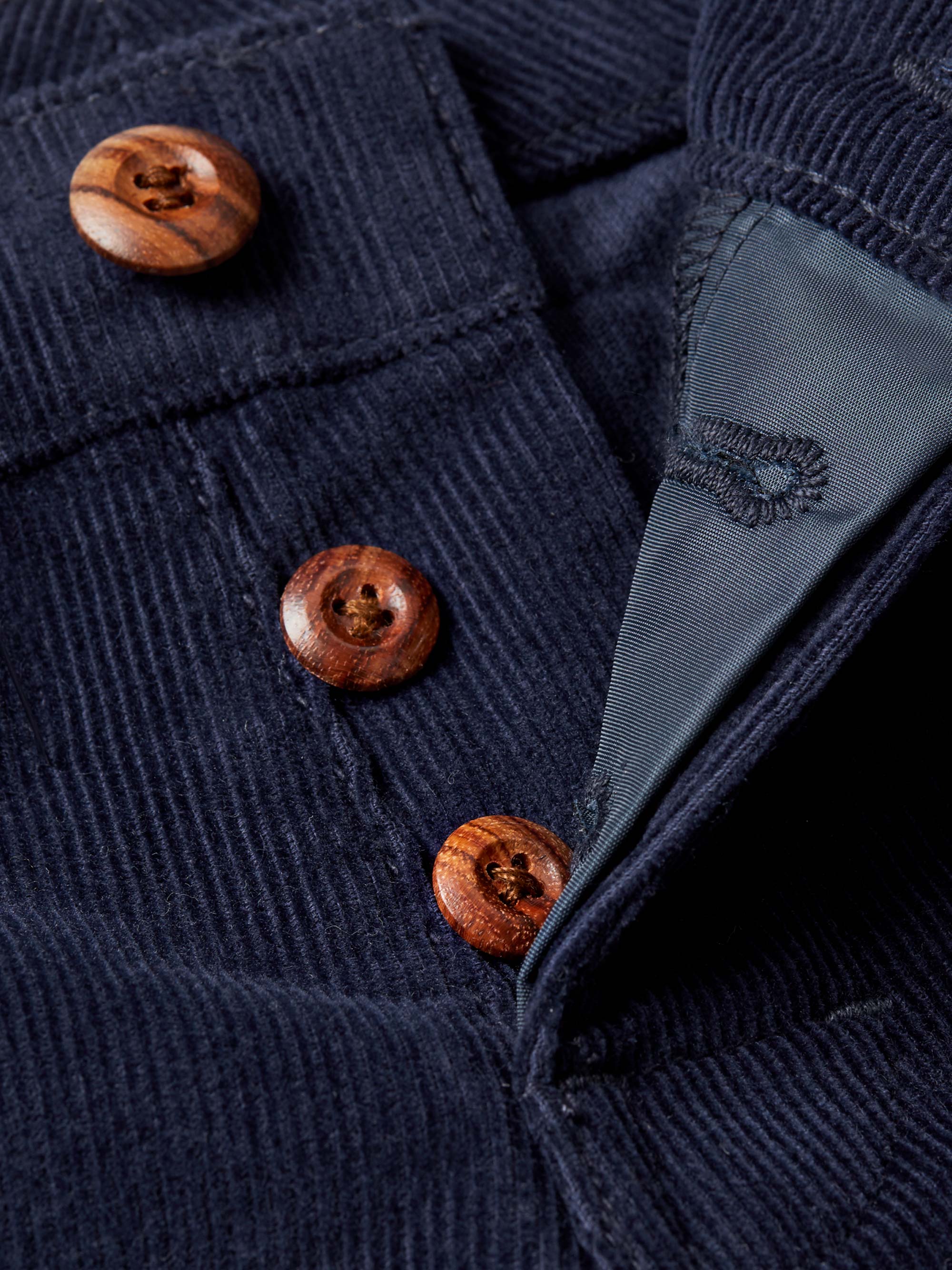 Women's Classic Corduroy Shorts - Navy