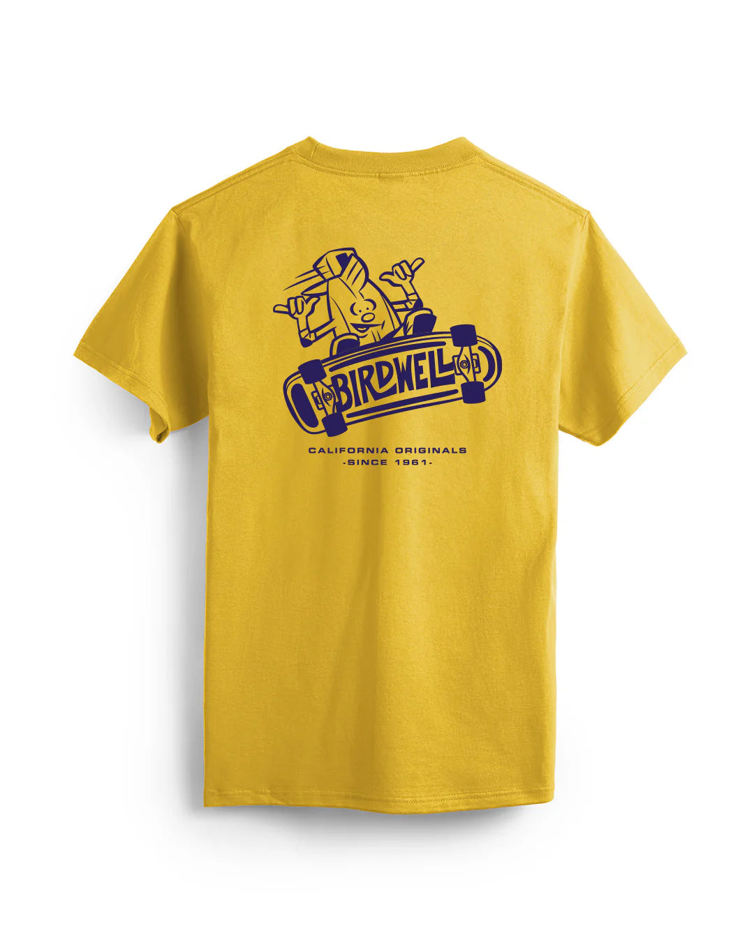 Skatin Birdie T-Shirt - Gold