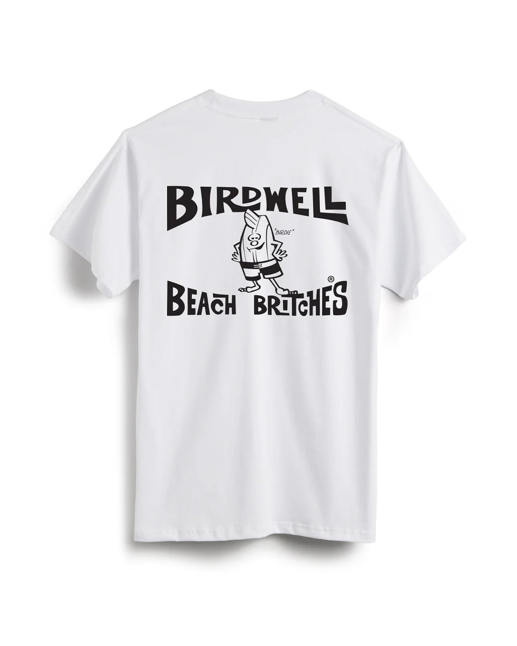 License Plate T-Shirt - White/Black