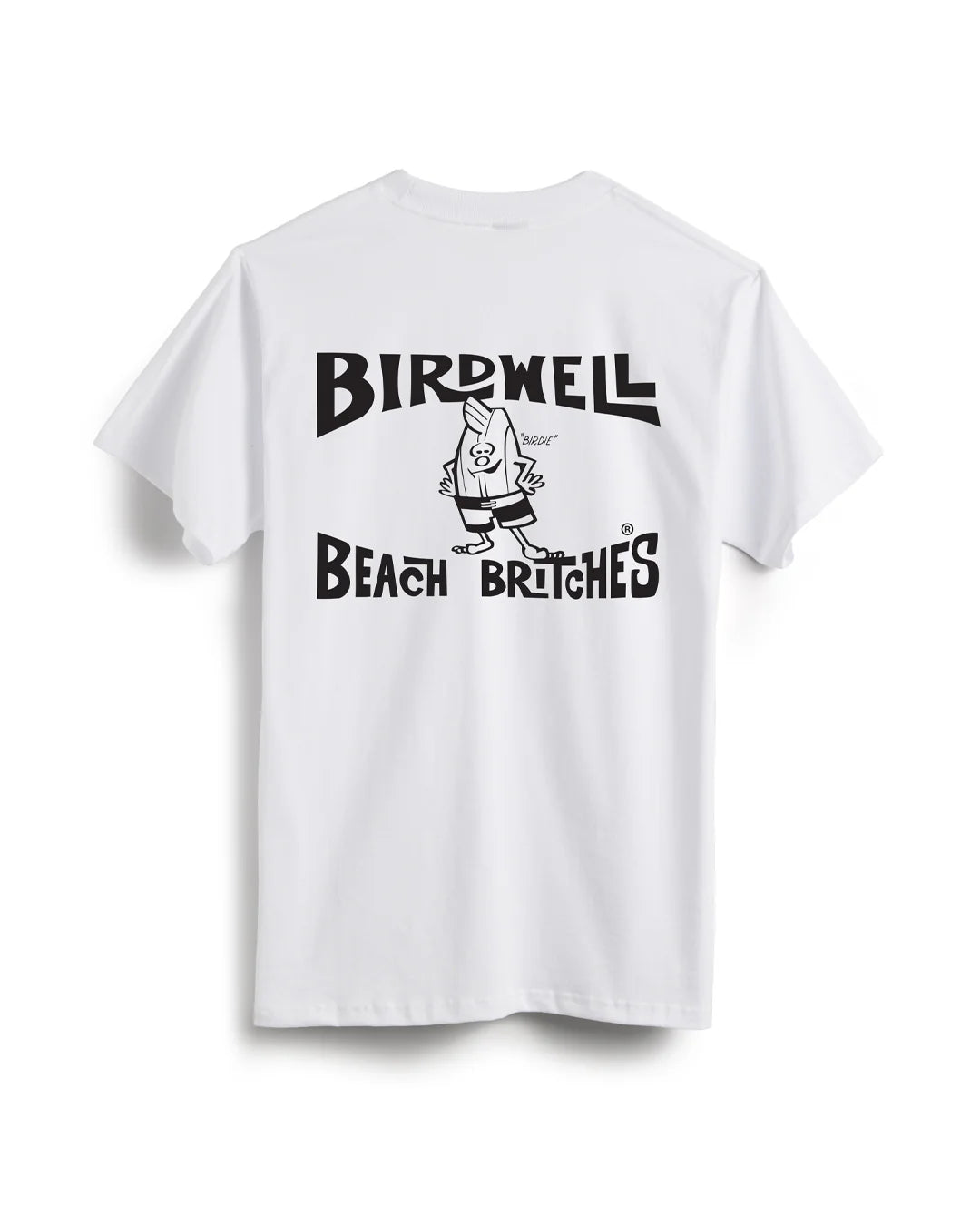 License Plate T-Shirt - White/Black