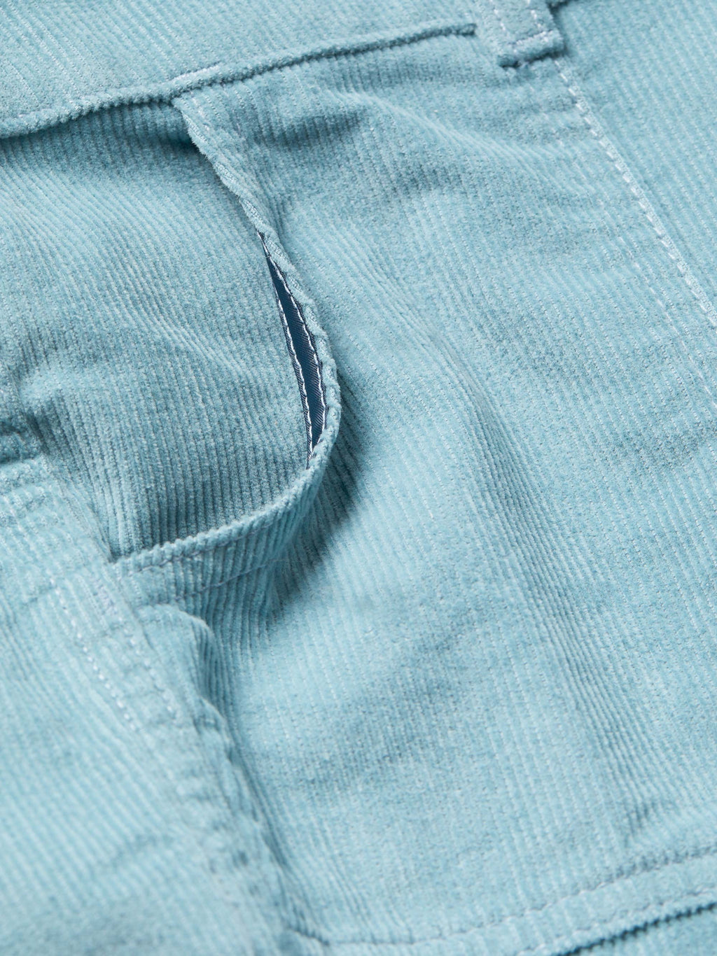 Women's Classic Corduroy Shorts - Light Blue