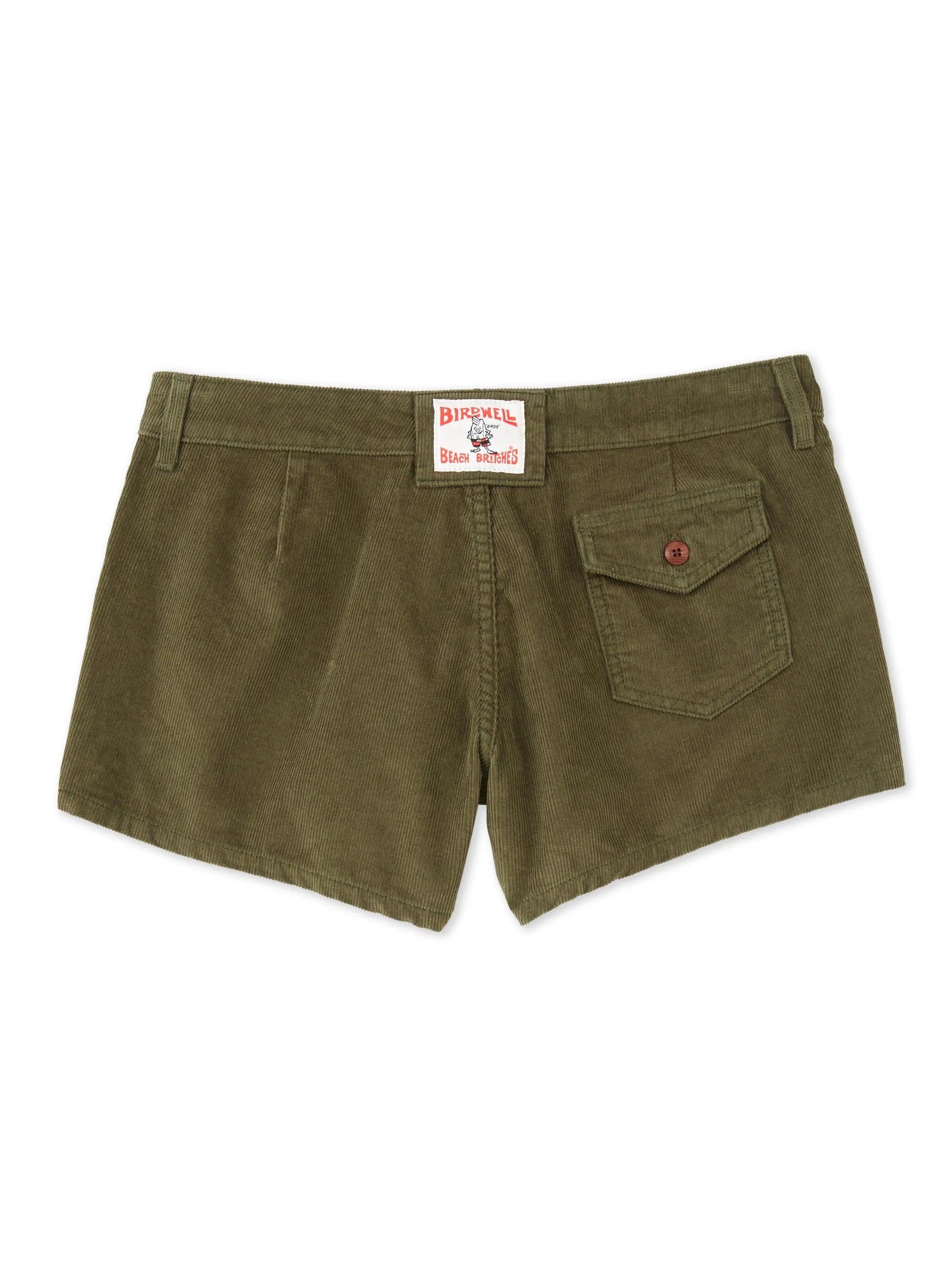 Women's Classic Corduroy Shorts - Olive