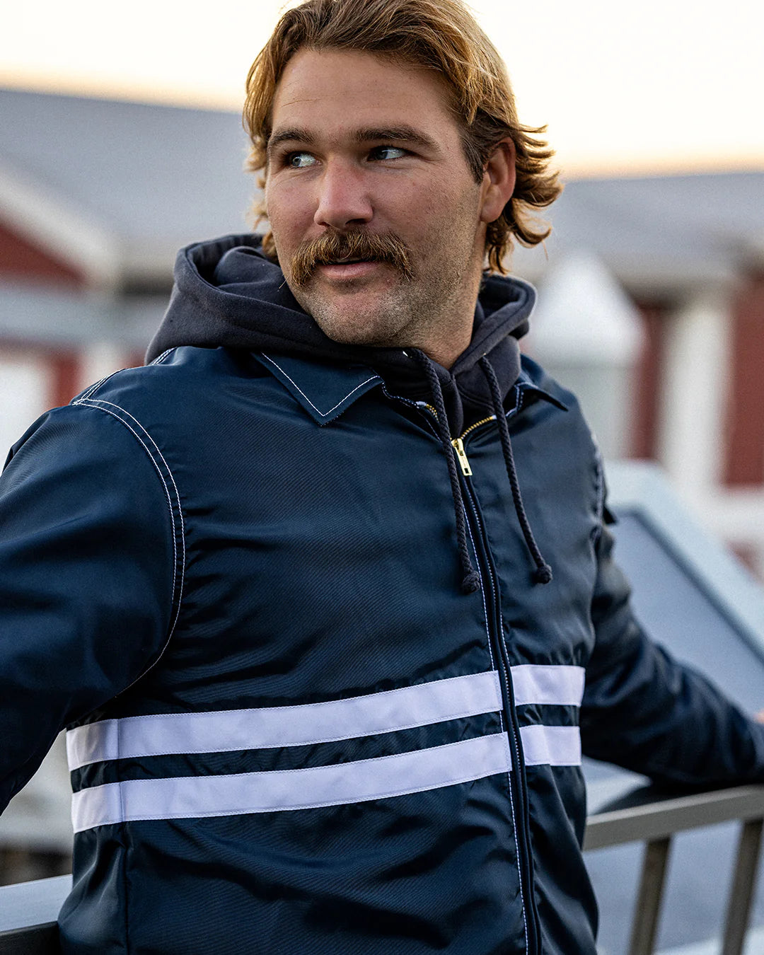 Comp Jacket 25 - Navy/White