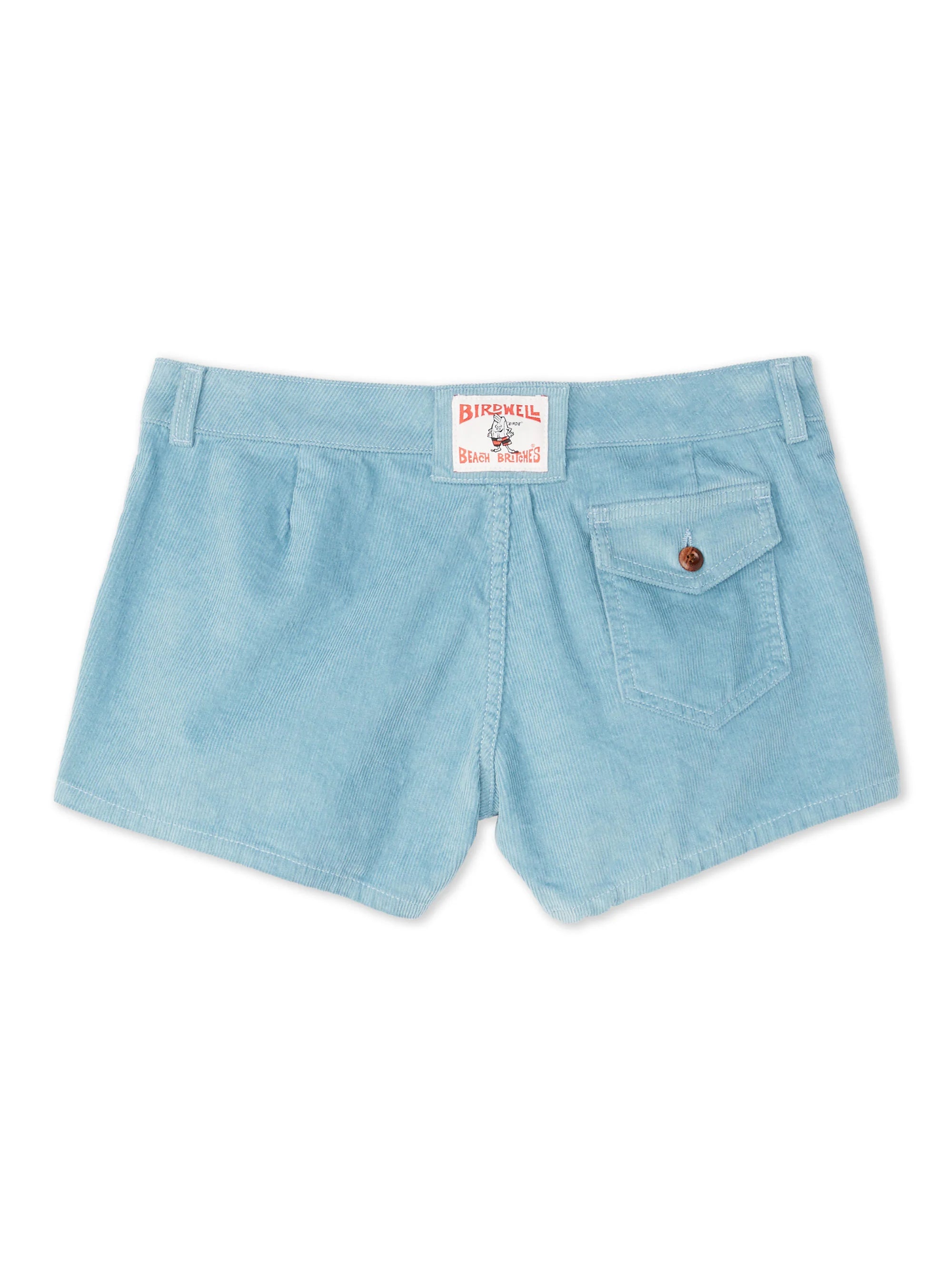 Women's Classic Corduroy Shorts - Light Blue