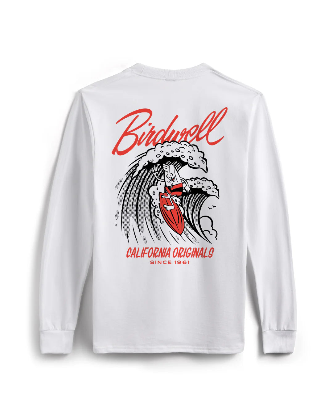 Drop In Long Sleeve T-Shirt - White