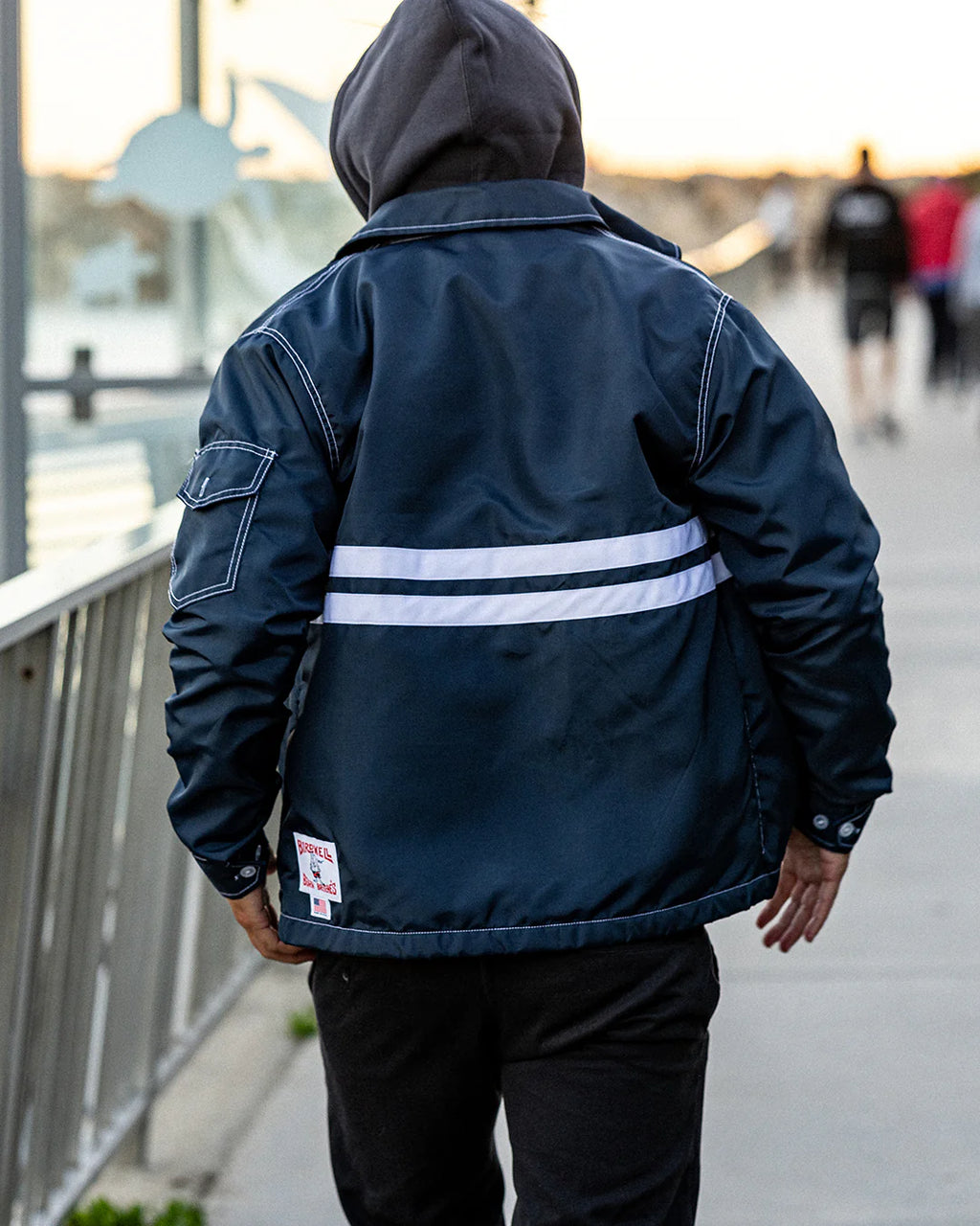 Comp Jacket 25 - Navy/White