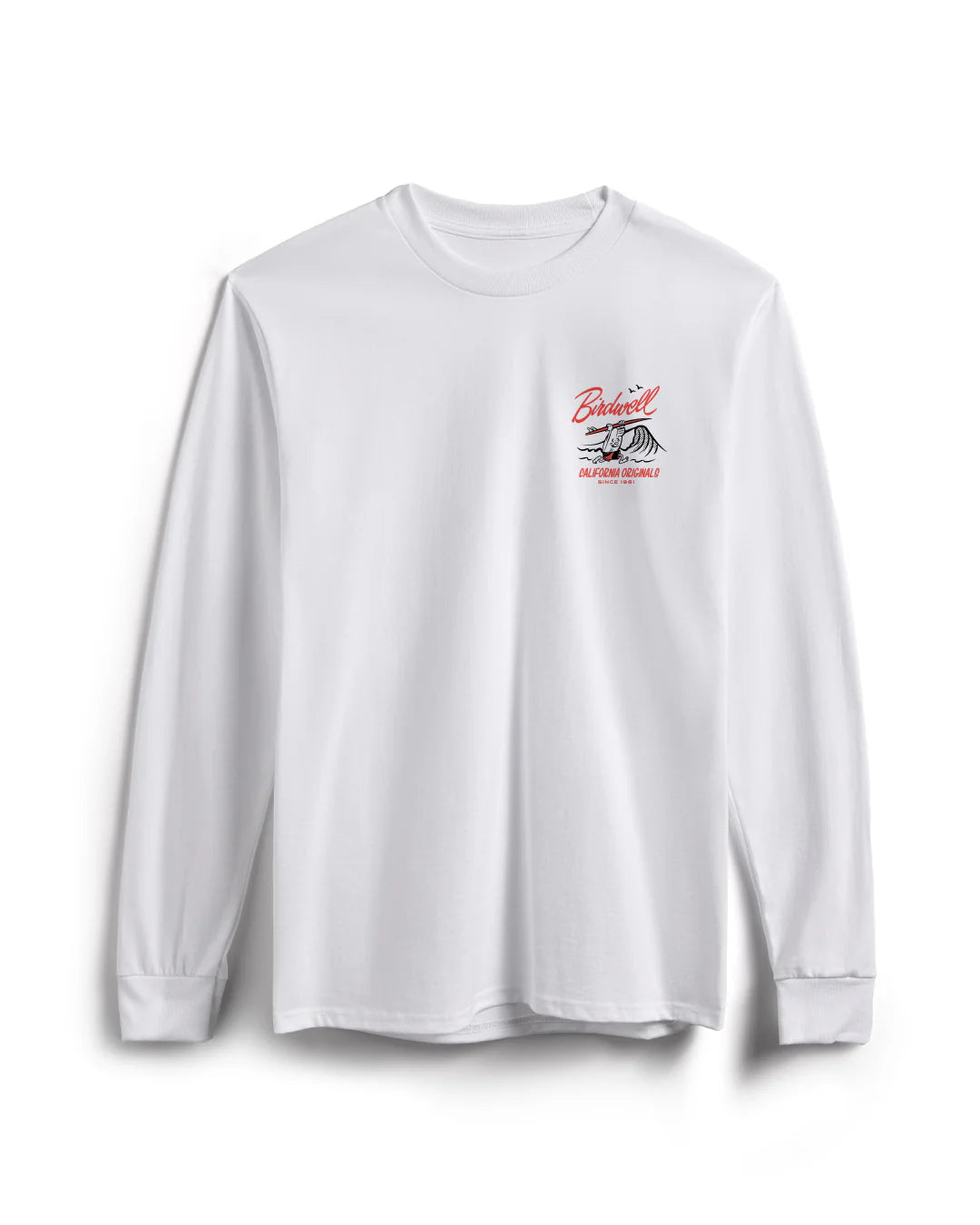 Drop In Long Sleeve T-Shirt - White
