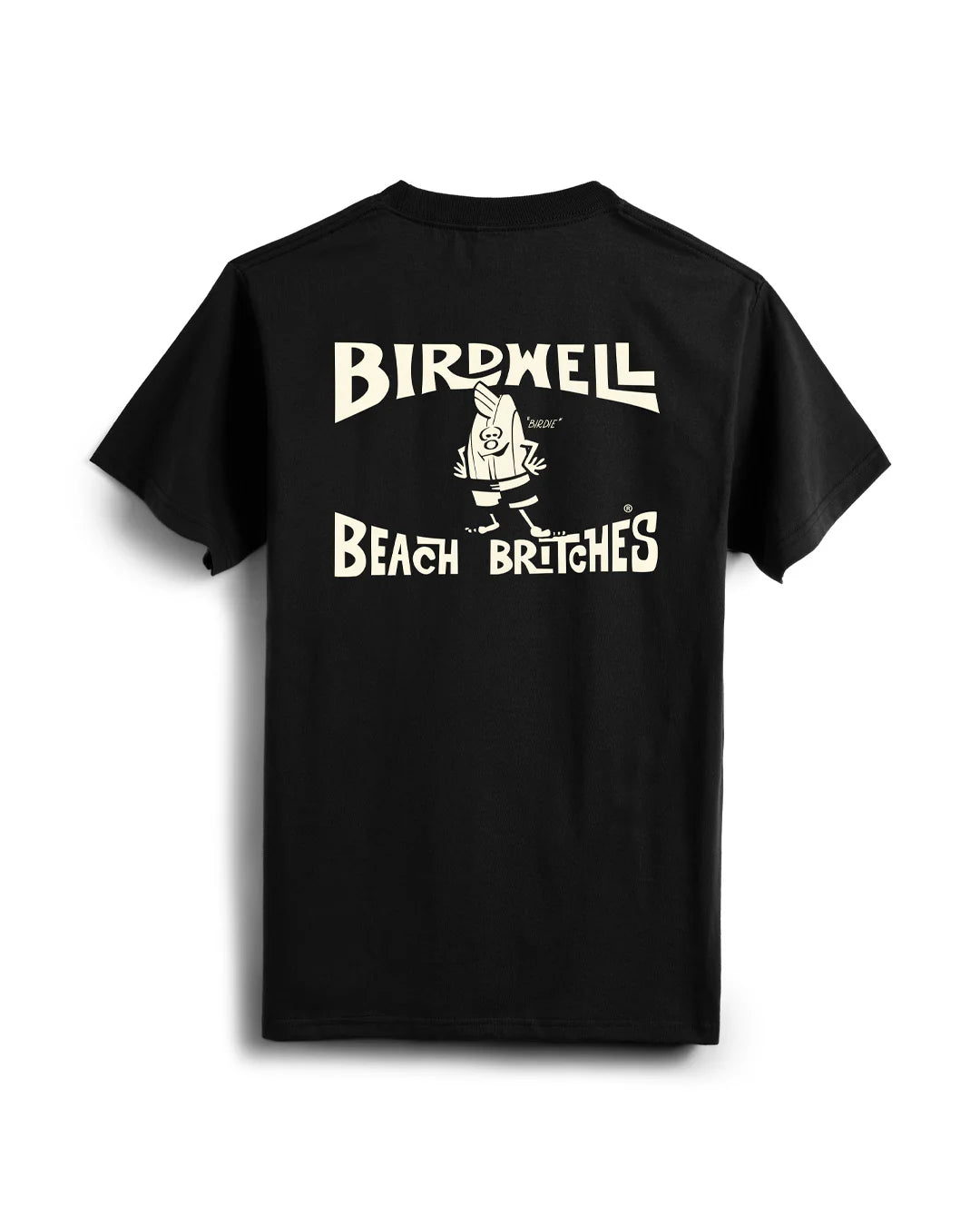 License Plate T-Shirt - Black/White