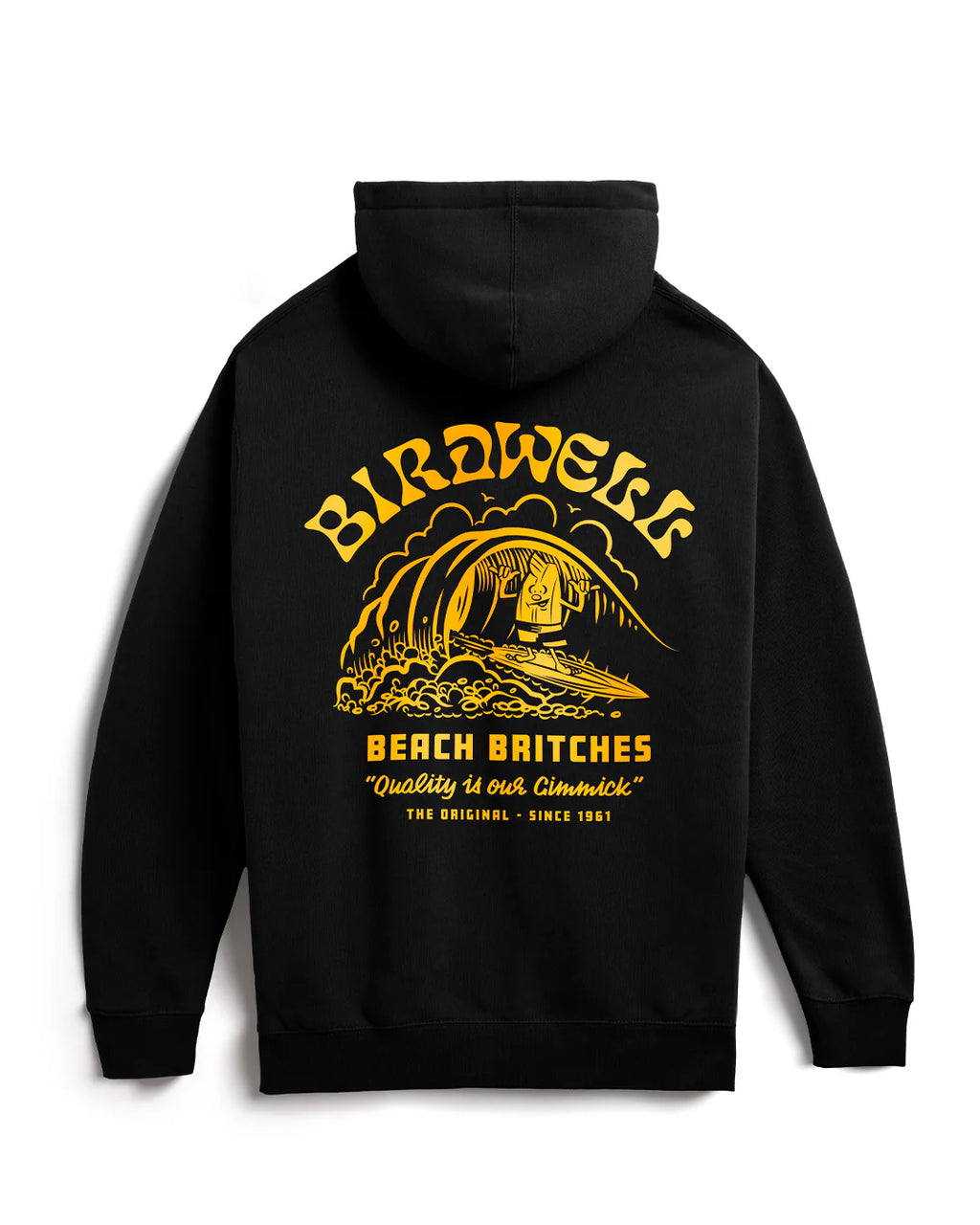Surfin' Birdie Hoodie - Black