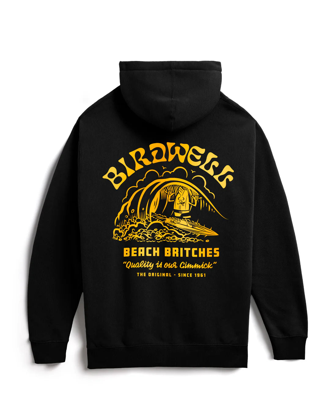 Surfin' Birdie Hoodie - Black