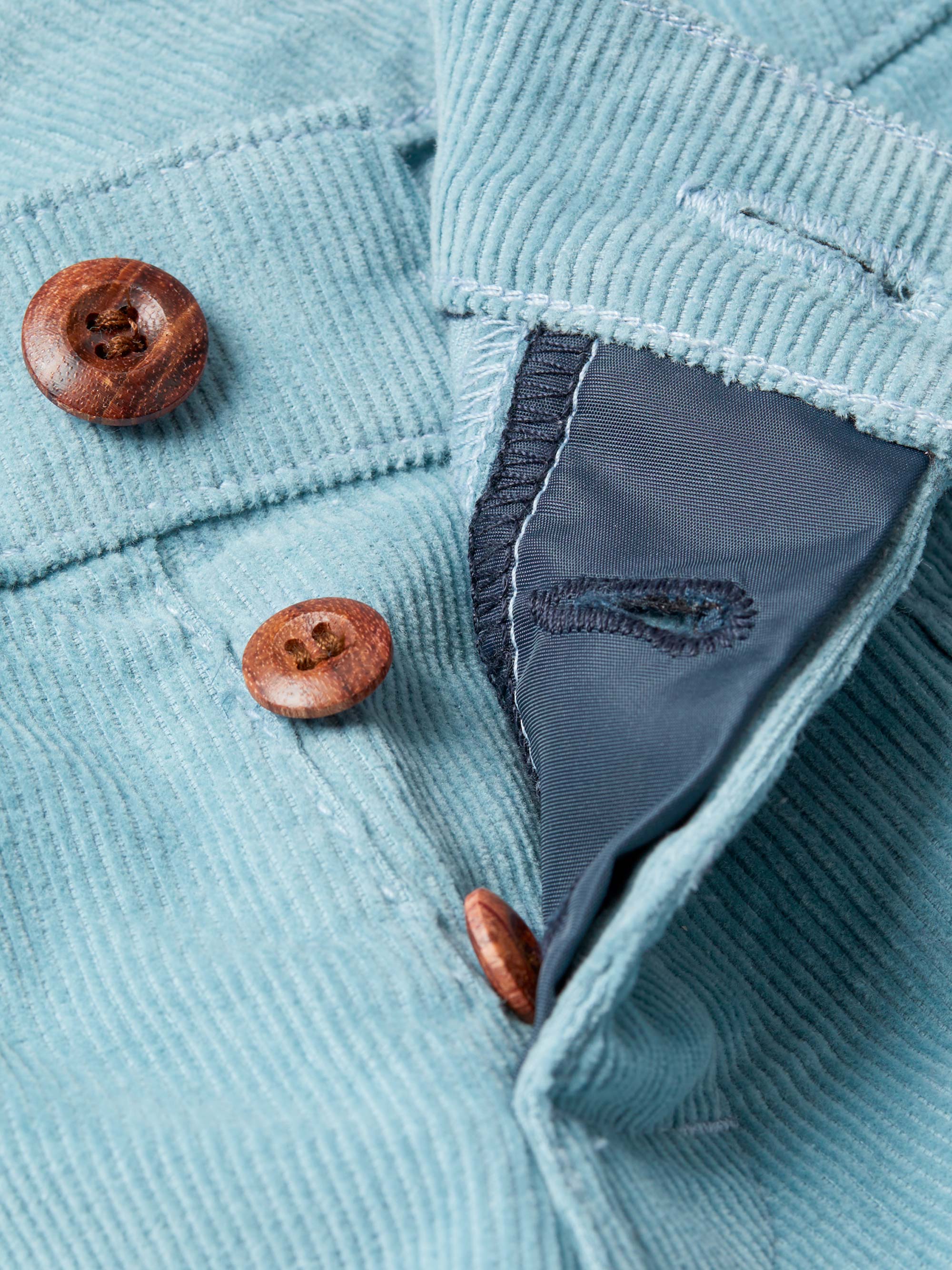 Women's Classic Corduroy Shorts - Light Blue