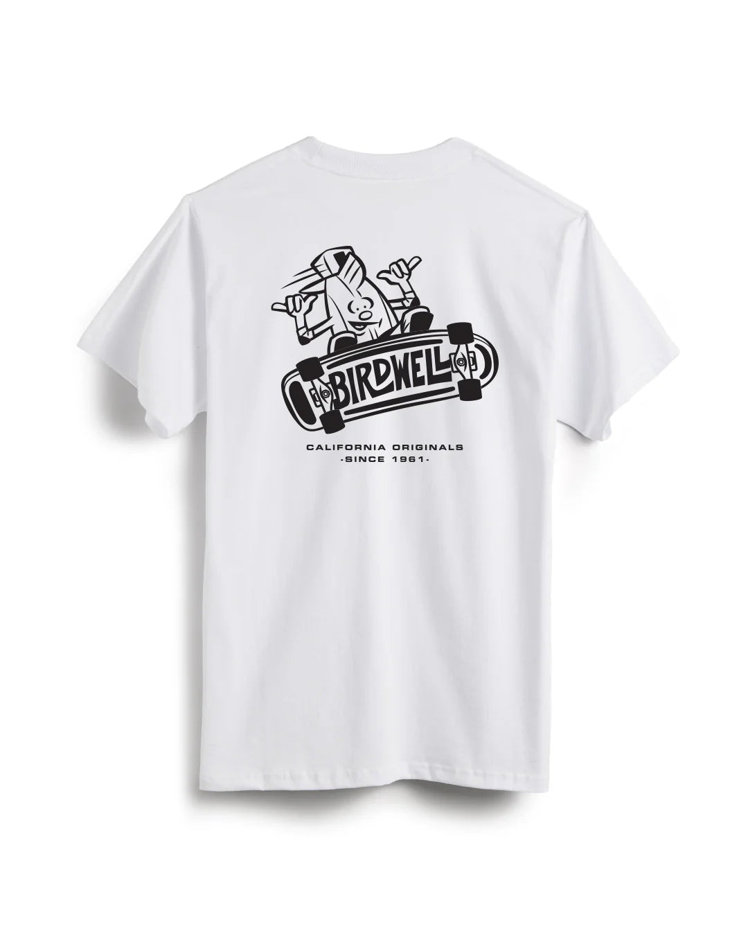 Skatin Birdie T-Shirt - White