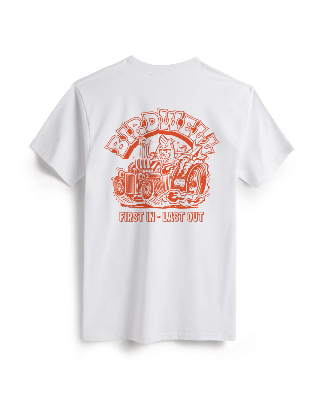 Rat Rod Birdie T-Shirt - White