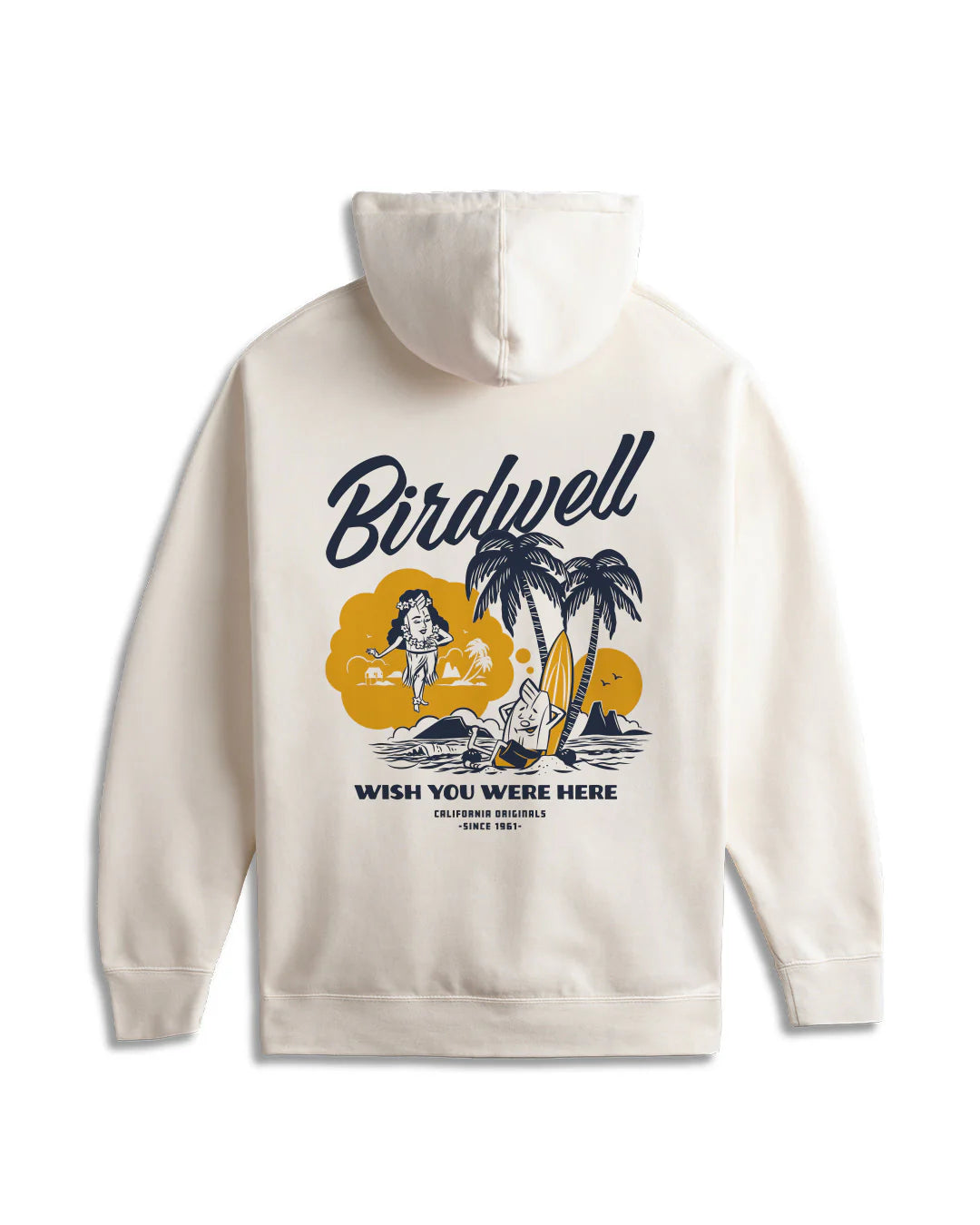 Daydreamin' Birdie Hoodie - Bone